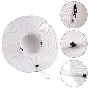 Stylish Beach Wide Brim Sun Hat for Women - 19 Colors