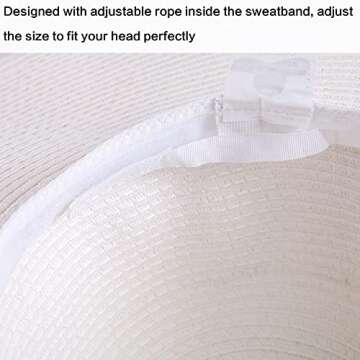 Stylish Beach Wide Brim Sun Hat for Women - 19 Colors