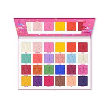 Jeffree Star Jawbreaker Eyeshadow Palette - 24 Vibrant Shades for Creative Looks