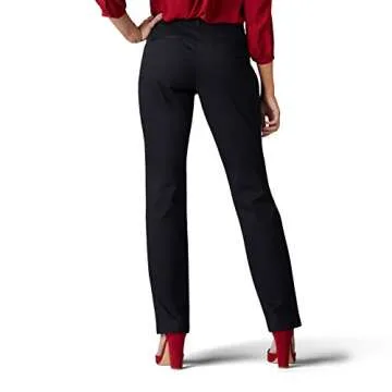 Lee Women's Wrinkle Free Relaxed Fit Pants - Stylish Comfort