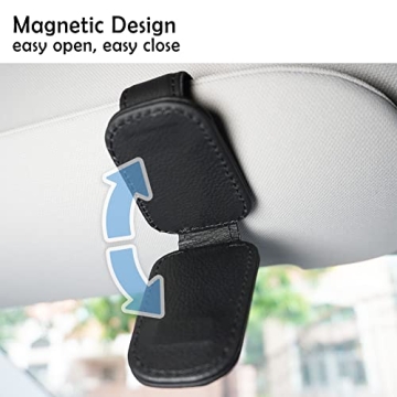 Artilife Magnetic Sunglasses Holder for Stylish Car Organization