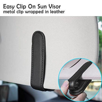 Artilife Magnetic Sunglasses Holder for Stylish Car Organization