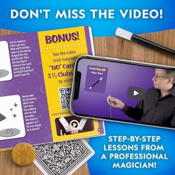 NATIONAL GEOGRAPHIC Magic Advent Calendar 2024 – Jumbo Kids Advent Calendar with 24 Magic Tricks & Science Experiments, Christmas Countdown Calendar, Christmas Toys, Advent Calendar Magic