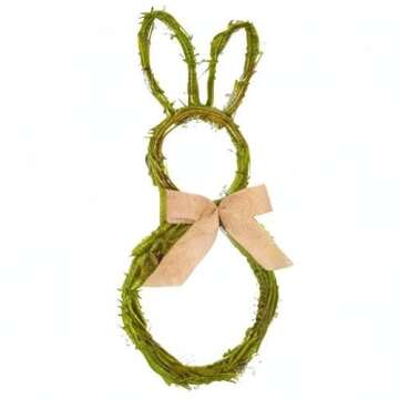 VGIA 27 Inch Easter Wreath for Your Front Door