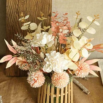 KIRIFLY Artificial Flower Bouquet for Home Decor