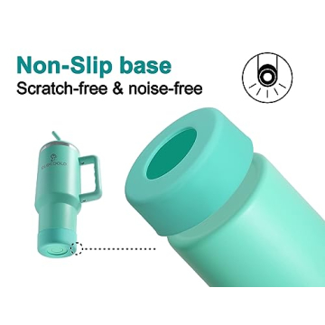 DLOCCOLD 40 oz Insulated Tumbler with Straw and Lid