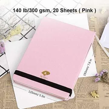 Paul Rubens Watercolor Journal 100% Cotton Hot Press