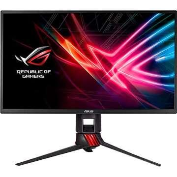 ASUS ROG Strix XG248Q 23.8” Full HD 1080p 240Hz 1ms Eye Care G-SYNC compatible FreeSync Esports Ga...