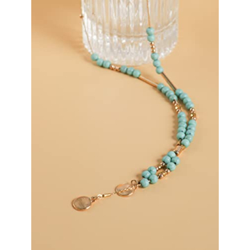 MINACHI Bohemian Turquoise Necklace for Women