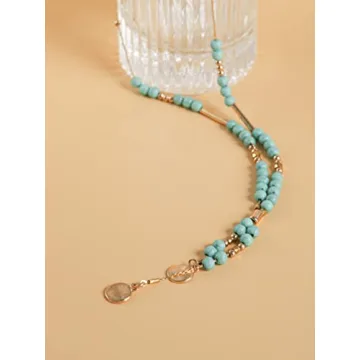 MINACHI Bohemian Turquoise Necklace for Women