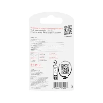 Real Techniques Mini Miracle Complexion Sponge 4 Pack