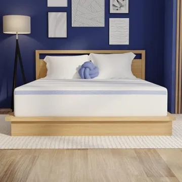 Vibe 12-Inch Gel Memory Foam Mattress - CertiPUR-US Certified for Ultimate Comfort