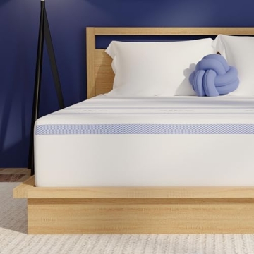 Vibe 12-Inch Gel Memory Foam Mattress CertiPUR-US Certified