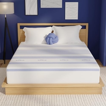Vibe 12-Inch Gel Memory Foam Mattress CertiPUR-US Certified