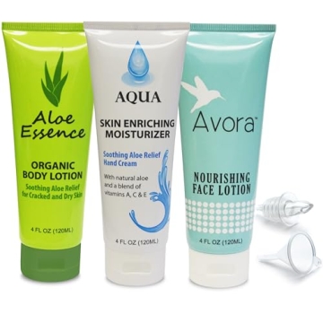 GoPong Lotion Flask 3 Pack - 12 oz Total - Hidden Alcohol Travel Flasks