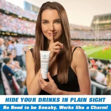 GoPong Hidden Lotion Flask 3 Pack - Discreet Travel Containers