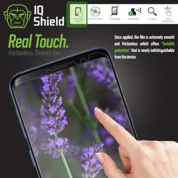 IQShield Screen Protector Compatible with Galaxy S9 (2-Pack)(Case Friendly) Anti-Bubble Clear TPU Film