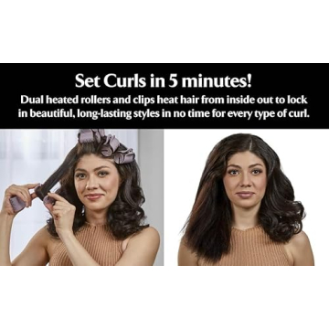 Remington Pro Hair Setter Hot Rollers with Thermaluxe Technology