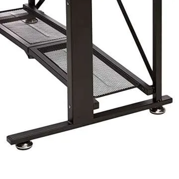 AmazonBasics Foldable Standing Desk with Adjustable Height