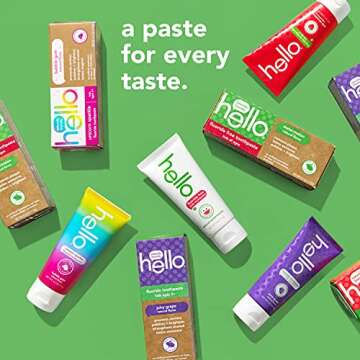 Hello Watermelon Kids Toothpaste - Fluoride Free & Vegan