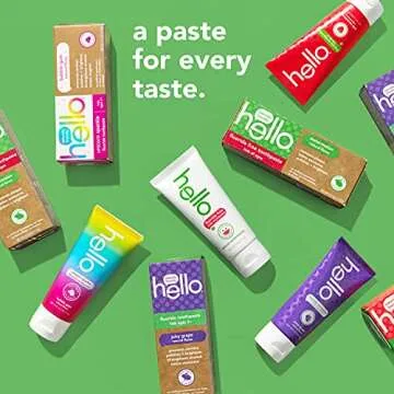 Hello Watermelon Kids Toothpaste - Fluoride Free & Vegan