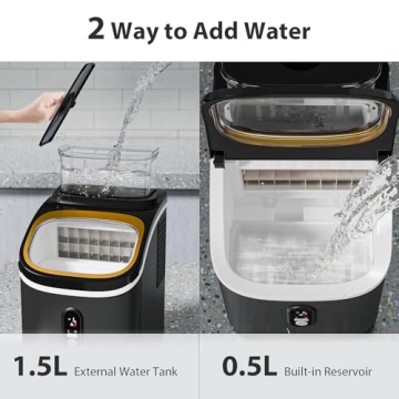 Electactic Ice Maker Machine – 34Lbs Daily Production