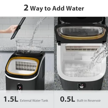 Electactic Ice Maker Machine – 34Lbs Daily Production