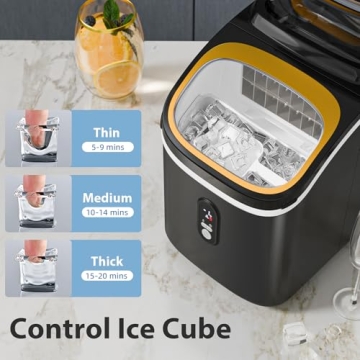 Electactic Ice Maker Machine – 34Lbs Daily Production