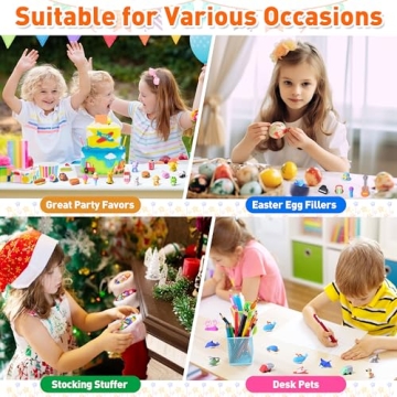 Cute 60 PCS Mini Erasers - Fun Educational Toys for Kids