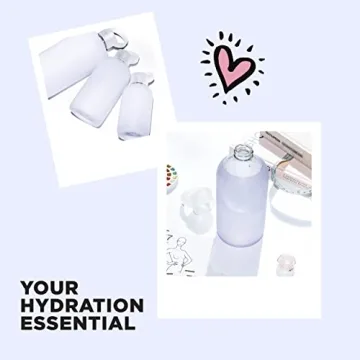 bkr Big Smooth 32 oz Glass Water Bottle - Stylish & Eco-Friendly