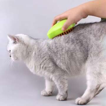 Walbest Cat Steam Brush - 3 In 1 Grooming Tool