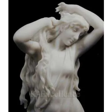 Aphrodite Statue 11.25" - Greek Goddess Sculpture in Marble