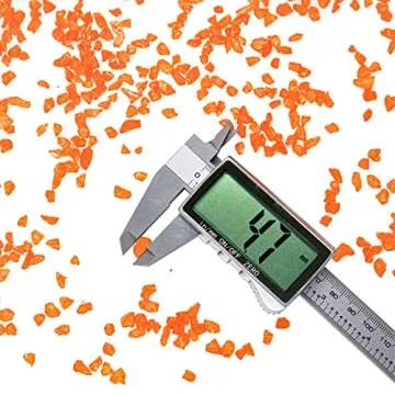 Crushed Glass for Resin Art, Broken Glass Pieces for Crafts Vase Filler Home Decorations,Crushed Gla...