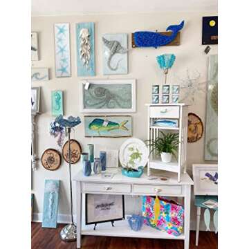 Crushed Glass for Crafts and Home Decor, 1.5 LB