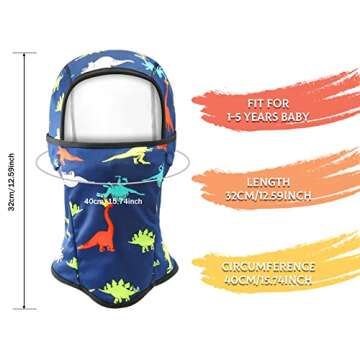 Toddler Winter Balaclava Warm Ski Full Face Cover