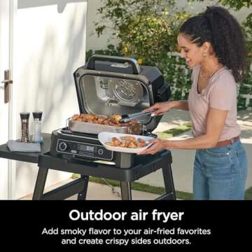Ninja Woodfire ProXL Outdoor Grill & Smoker - 4-in-1 Magic