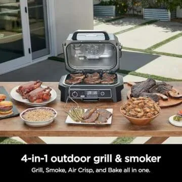Ninja Woodfire ProXL Outdoor Grill & Smoker - 4-in-1 Magic