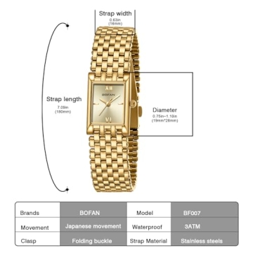Luxury Gold Watch for Women - Adjustable & Stylish