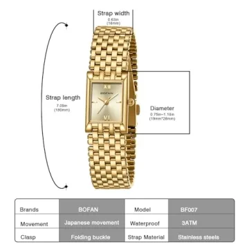 Luxury Gold Watch for Women - Adjustable & Stylish