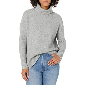 Daily Ritual Women's Cozy Oversized Boucle Sweater