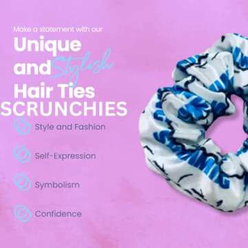Premium Velvet Swim Scrunchie - Perfect for Swimmers