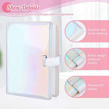 Ablus 128 Pockets Mini Photo Album for Fujifilm Instax Mini Camera, Polaroid Snap, Z2300, SocialMatic Instant Cameras & Zip Instant Printer (128 Pockets, Magic Silver)