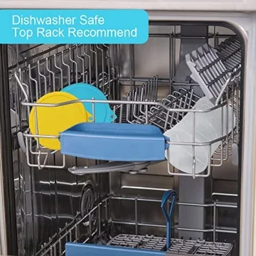 SOPHICO Pickle and Olives Jar with Leak-proof Strainer