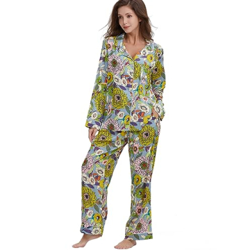 Luxe YiNi LuLu Women Silk Pajama Set for Perfect Nights