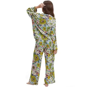 Luxe YiNi LuLu Women Silk Pajama Set for Perfect Nights