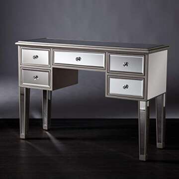 Furniture HotSpot Mirage Mirrored Console