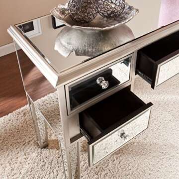 Furniture HotSpot Mirage Mirrored Console