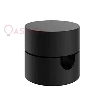 OASHISU Swag Pendant Hook 3 Pack Black Lamp Hook for Fabric Electrical Cord Chandelier Ceiling Light...