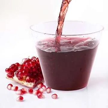 JOLLY CHEF 200 Clear Plastic Cups for Parties