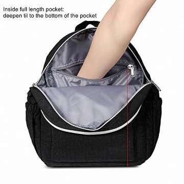 SAVERRY Lightweight Mini Backpack for Outdoor Travel